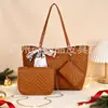 Bolsa Grande Fresca y Dulce para Mujer 2026 Nuevo Set de 3 Piezas Bolso Tote Casual de Viaje Bolso de Hombro Billetera