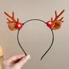 Pinzas para el Cabello de Navidad Diademas Pinzas para Niñas Fiesta Ambiente de Adulto Diademas Lindas Pinzas para el Cabello de Cuernos Accesorios