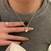 Collar con Colgante de Estrella y Borlas de Alta Gama para Mujer, Nicho, Exquisito, Personalidad Única, Moda Versátil, Cadena para el Cuello, Cadena para la Clavícula