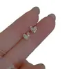 Aretes de Perla en Forma de Corazón 2023 Nuevos Pendientes de Diseño de Nicho de Moda para Mujer Otoño Clásicos Versátiles Pendientes Regalo para Novia