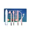 Dispositivo de Electroterapia de Alta Frecuencia, Generador de Ozono, Peine de Electroterapia de Alta Frecuencia con Ozono Portátil de Mano para Uso en Casa, Tratamiento de Belleza con Luz de Color