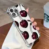 Sitio Independiente Más Vendido Funda de Teléfono de Cereza Dulce y Fresca Iphone18Pm Esquina Cuatro Bolsas de Aire Cubierta Protectora Anticaídas Apple 17