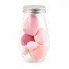 Set de 14 Esponjas de Maquillaje Flotantes en Forma de Botella Transfronterizo, Doble Uso para Seco y Húmedo, No Absorbe Polvo, Venta al por Mayor de Esponjas de Maquillaje en Lata