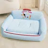 Nueva cama para gatos para todas las estaciones, alfombrilla para dormir para mascotas, cálida en invierno, lindo sofá de dibujos animados para gato, venta al por mayor transfronteriza
