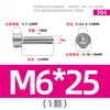 Tornillos de Acero Inoxidable 304 Gb70.1 Cabeza Cilíndrica Hexagonal Sin Nervaduras Cabeza Cóncava Tornillos Cóncavos Ligeros M2M3M4