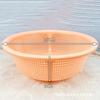 Cesta pequeña redonda para ojos Cesta para verduras de cocina doméstica Cesta para lavar verduras Encriptación hueca engrosada Colador Cesta para lavar arroz Cesta para verduras Cesta para frutas