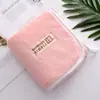 Toalla de Coral Fleece Estilo Pareja Hebei Felpa Personalizada Transfronteriza Toalla Facial para Adultos Absorbente y que no suelta pelusa 280Gsm