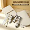 Nuevo set de cortaúñas, set de 5 piezas para cortar uñas, set de regalo de negocios, set de cortaúñas de comercio exterior