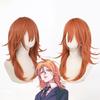 Chain saw Man comic angel demon personagem masculino cosplay série Brown cabelo longo cos peruca personagem