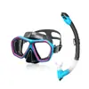 Gafas de buceo Meister para adultos Gafas de buceo flotantes Máscara de buceo Máscara respiratoria Snorkel de tubo seco completo Gafas de snorkel 2113