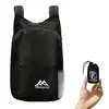 Mochila de Viagem Portátil Dobrável Ultra-Leve Transfronteiriça Bolsa de Ombro Dupla Impermeável Mochila para Esportes ao Ar Livre Montanhismo Bolsa de Couro