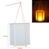 Kit de Material DIY Lanterna de Ano Novo Pintura em Branco Lanterna Pequena Jardim de Infância Crianças Feito à Mão Lanterna de Palácio em Estilo Chinês