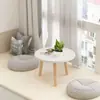 Escritorio con Mirador, Mesa Redonda Pequeña de Balcón, Mesa de Esquina, Mesa Lateral para Sofá, Mesa de Centro Pequeña para Sala de Estar, Mesa Móvil, Minimalista Estilo Europeo