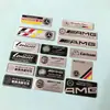 Adecuado para Pegatinas de Coche Mercedes-Benz Clase C Clase E Glc Gla Glb Pegatinas Decorativas de Metal Logo de Coche Amg Placa de Nombre Brabus Etiqueta de Aluminio