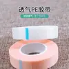 Cinta para injerto de pestañas cinta para injerto de pestañas verde rosa blanco cinta de PE transpirable con agujeros cinta aislante transpirable