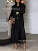 Amazon Transfronterizo 2025 Otoño Exportación Europea y Americana Nuevo Moda Femenina Casual Top de Punto Falda con Tirantes Traje