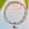 Collar con colgante de cadena de suéter con perlas de cristal artificial de alta calidad y diseño vintage de Guofeng