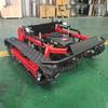 Cortacésped de Control Remoto Tipo Tanque de Alta Potencia, Podadora de Césped para Embellecimiento de Parques, Trituradora de Pasto Guerrero Negro Ht800T