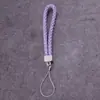 Lanyard para teléfono móvil al por mayor de fábrica, cordón para llavero de cámara de cuero PU, cuerda de muñeca para teléfono móvil de pareja, cuerda tejida de cuero