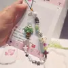 Estilo Verano Coco Fresco y Pez Correa de Teléfono con Cuentas Funda de Teléfono Ccd Colgante Cadena de Teléfono Accesorio de Cámara