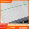 Placa de padrão de aço inoxidável 304 processada, placa laminada a frio 316 com relevo, placa de piso antiderrapante 304, placa de padrão estampada