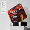 Empresa de Personalización de Trofeos de Cristal Digital Creativo Premio para Celebración de Aniversario Corporativo Medalla Conmemorativa de Jubilación Honoraria de Incorporación