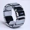 Jingyao Natural 6N Silicio Policristalino Pulsera de Mano de Terahertz Pulsera de Energía de Fusión Instantánea de Hielo de Terahertz Cuidado de la Salud Tecnología Negra