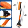 Pala para Nieve de Coche, Cepillo para Nieve, Cabeza de Tendón Descongelante, Raspador de Hielo, Pala para Nieve de Coche, Raspador de Hielo Desmontable, Raspador de Nieve