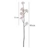 Flor de Imitación Rama Larga Flor de Peral Floricultura China Flor Decorativa de Tela de Seda Flor de Peral Decoración para el Hogar Escena Flor Falsa Mesa Floración Flor de Cerezo