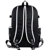 Crazy Element City Mochila Escolar de Estudiante de Anime Elemental Mochila con Carga USB Mochila con Estampado de Dibujos Animados
