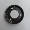 Cortacésped de gasolina desbrozadora desbrozadora cabeza de trabajo doméstica accesorios placas de presión superior e inferior tuerca de rosca inversa cubierta protectora