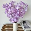 Pequeño mango de flor de cerezo para el hogar, interior, sala de estar, decoración del suelo, ventana, flor falsa, dormitorio, mesita de noche, pequeña decoración, flor artificial