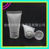 Manguera blanca flip 15g manguera transparente gel manguera sub-embotellada limpiador facial manguera tapa elevable botella de desinfectante de manos