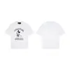 Erd Melancólico Rico Segunda Generación Nuevo Holgado Casual Belleza Tendencia Nicho Marca de Tendencia Estampado Cuello Redondo Manga Corta Colección de Camisetas para Hombres y Mujeres