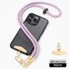 Cordón para Carcasa de Teléfono Móvil Multifuncional Anti-Pérdida Correa Tejida para el Cuello Ajustable Larga Correa para Teléfono Portátil