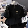 Camiseta Infantil Masculina Verão 2026 Novo Estilo Coreano Bonito Roupa de Verão de Manga Curta para Crianças Camiseta de Meia-Manga Estilo Coreano Top
