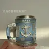 Caneca 3D Militar Transfronteiriça Caneca de Café Personalizada Taça de Vinho Comemorativa Militar Ornamento de Resina