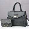 Bolso para Mujer de Nuevo Diseño Lujo Ligero Exquisito Bolso de Gama Alta Bolso de Mano Plegable de Dos Piezas Gran Capacidad bolsos