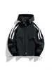Chaqueta Casual Deportiva al Aire Libre Transfronteriza para Hombre Joven con Capucha para Primavera y Otoño Cortavientos Chaqueta de Montañismo Holgada Ropa Exterior para Pareja Moderna