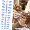 Puntas de Uñas Blancas Lisas Estilo Francés Más Vendidas de Amazon con Acabado de Alta Gama, Uñas Postizas, Uñas Portátiles, Extensiones de Uñas