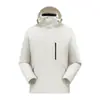 Chaqueta de dos piezas 3 en 1 para hombre, nuevo estándar nacional, chaqueta impermeable y a prueba de viento para exteriores para mujer, senderismo y montañismo
