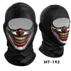Máscara Facial de Seda Helada con Protección Solar de Calavera Venenosa de Payaso para Exteriores, Gorra Forro de Casco para Montar en Motocicleta, Unisex