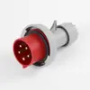 Conector Enchufe y Toma de Corriente Industrial Impermeable Toma Oculta 16A-32A (Ip67) Material de nailon