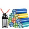 Bolsas de Basura Portátiles, Negras, para Uso en Cocina, Auto-Sellantes, Bolsas de Basura de Plástico Desechables, Cubo de Basura Duradero