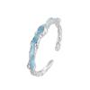 Shoreline Design 925 Anel de Prata Irregular ins Wind Drop Glue Premium Sense Ring Sweet Cool Fashion Food Finger Ring Tide