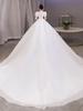 Vestido de Casamento para Gestante 2026 Novo Estilo Vestido de Noiva Principal para Mulheres Plus Size, Escondendo a Barriga, Estilo Princesa Francesa com Cauda Longa