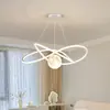 [Yan Xuan] lustre lâmpada da lua criativa nórdica lâmpada de quarto simples moderna bar nova lâmpada LED 2025
