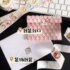 Pegatina de osito, conejito, foca, manual de carpincho, pegatina de dibujos animados, pegatina decorativa DIY con patrón pequeño