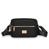 Nueva Bolsa de Mamá Portátil de Tela Oxford Moderna Simple Multicapa de Mediana Edad Bolso de Hombro Atmosférico Combinable Bolso Cuadrado Pequeño Cruzado