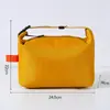 Bolsa de almoço estilo japonês, bolsa tote portátil para trabalho, bolsa térmica para marmita, grande capacidade, adequada para estudantes levarem o almoço